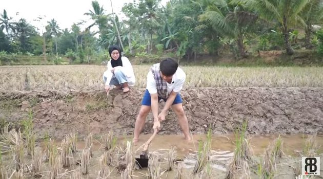 8 Pictures of Lesti Kejora's Very Wide Rice Fields, Has a Beautiful View - Always Together with Rizky Billar