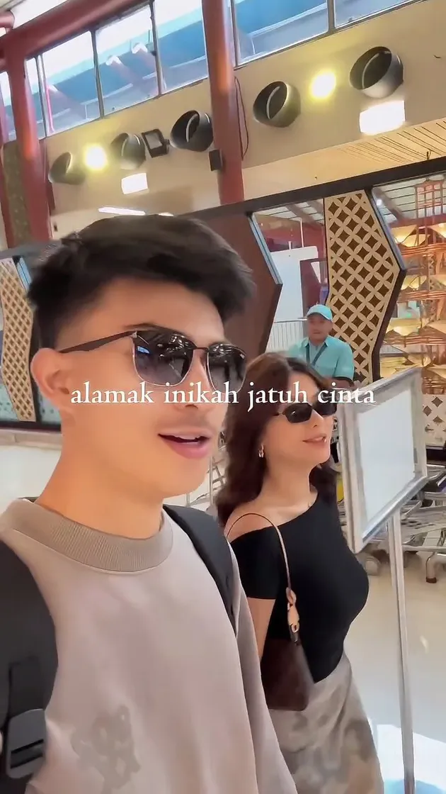 Potret sosok asli kekasih Hanum Mega 