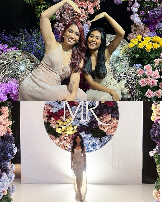 8 Stunning Photos of Novia Bachmid at the Wedding Reception of Mahalini and Rizky Febian - Said to Resemble Anggun C Sasmi