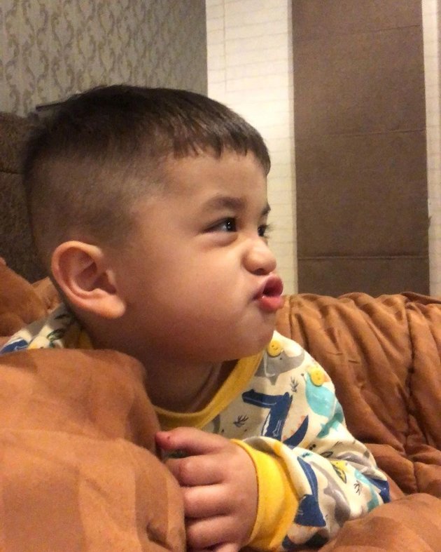 8 Latest Photos of Abizard, the Son of Pedangdut Selvi Kitty, who is Getting Handsome, Cute and Adorable Like a Foreigner - Previously Suffered from Kawasaki Disease
