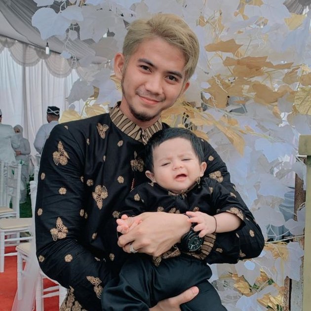 8 Latest Photos of Baby Syaki, Rizki DA and Nadya Mustika's Child, Who is Said to Resemble His Father More and Has a Sweet Smile!