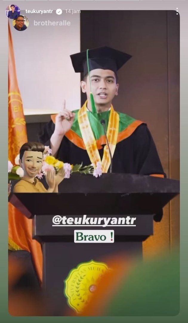 8 Photos of Teuku Ryan Graduating with a Master's Degree without Ria Ricis, Becomes the Best Graduate with a GPA of 3.92 - Oki Setiana Dewi's Comment Attracts Attention