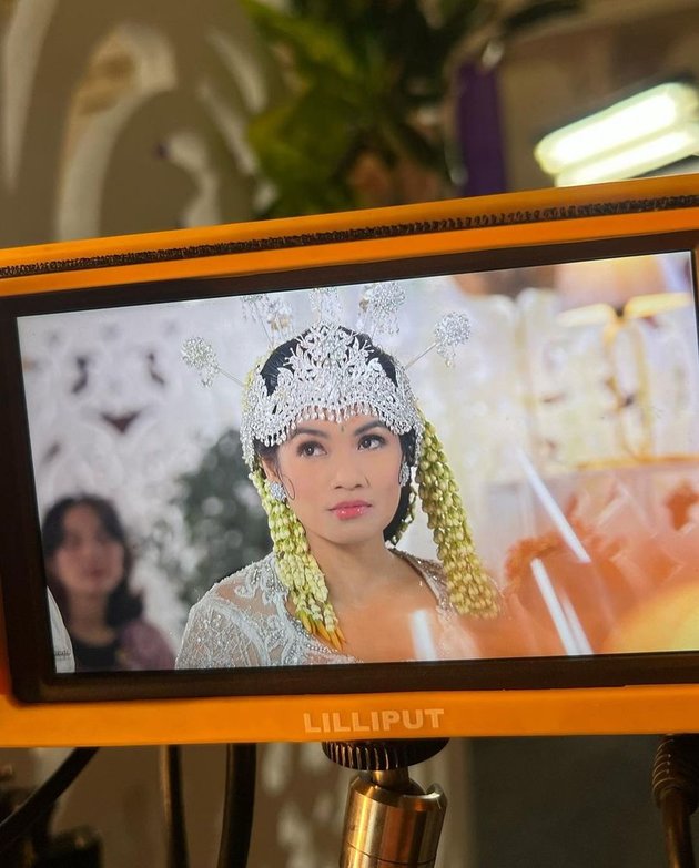 8 Portraits of Titi Kamal Getting Married in the Soap Opera 'TERTAWAN HATI', Harmoniously Standing with Miller Khan - Becoming a Charming Sundanese Bride