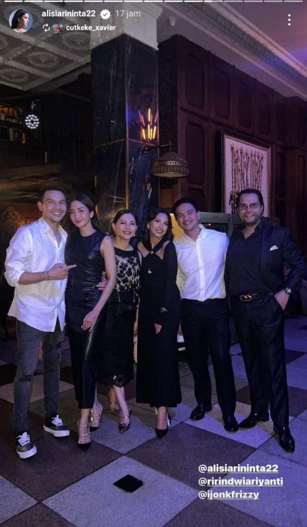 8 Potret Ulang Tahun Alisia Rininta, Star of the Soap Opera 'TAKDIR CINTA YANG KUPILIH', Held Festive and Attended by Artists