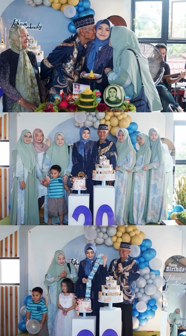 8 Photos of Jihan Audy's 20th Birthday, Beautiful & Graceful in Hijab