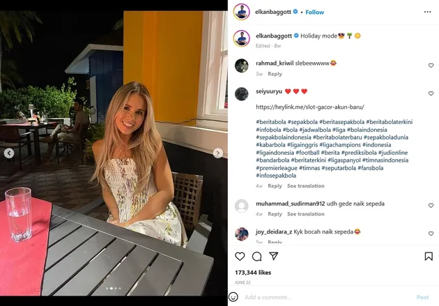 Elkan Baggott dan Katie Marsden