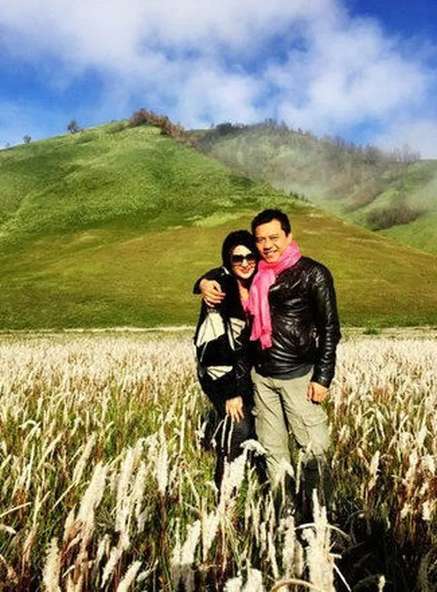 liburan selebriti, selebriti yang ke bromo