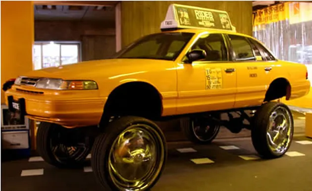 foto unik, taksi unik, foto lucu, taksi keren