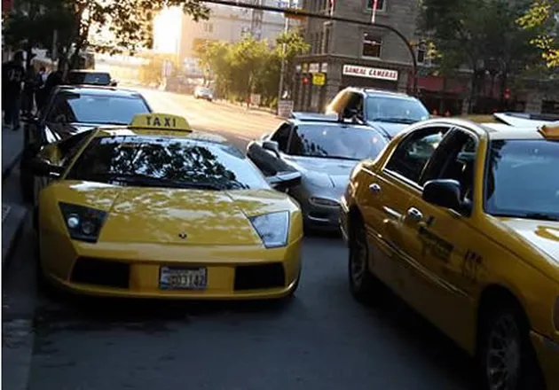 foto unik, taksi unik, foto lucu, taksi keren
