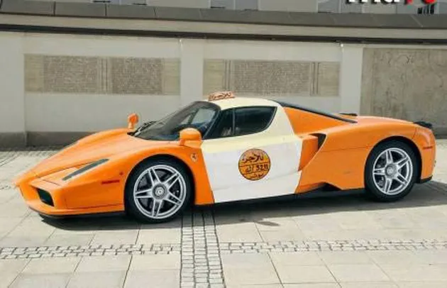 foto unik, taksi unik, foto lucu, taksi keren