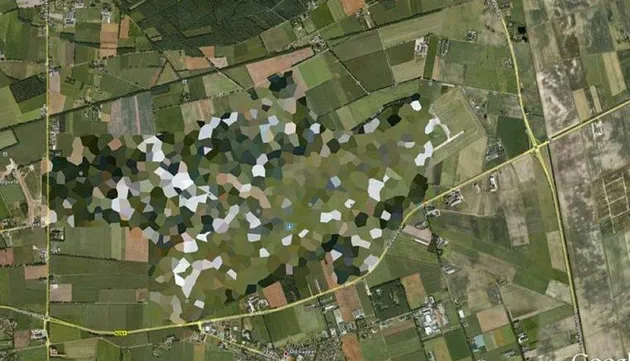 google earth, tempat yang diblur google earth, tempat yang disembunyikan google earth