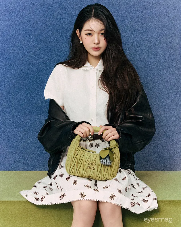 Jang Wonyoung for Miu Miu
