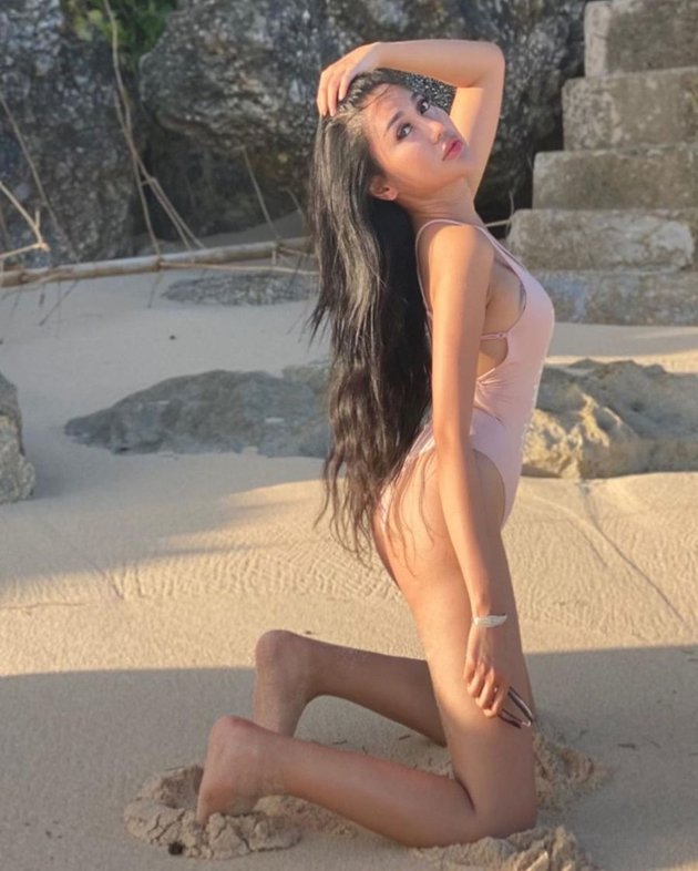 9 Series of Photos of Lucinta Luna Wearing a Bikini, Making Netizens Zoom In - Calls Herself Kendall Jenner