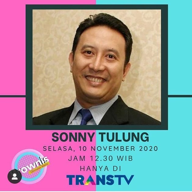 9 Photos and Latest News about Sonny Tulung, Host of 'Family 100' Quiz Show
