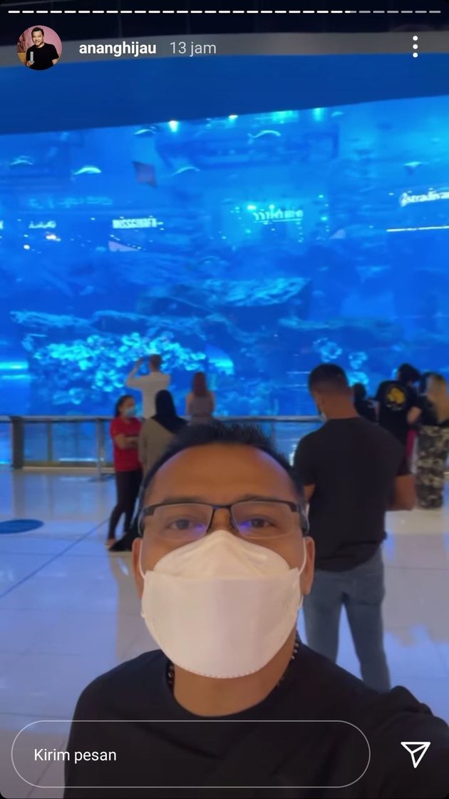 9 Pictures of Fun Activities of Anang Hermansyah and Ashanty's Family Before Eid in Dubai, Shopping - Ngabuburit Around the Mall
