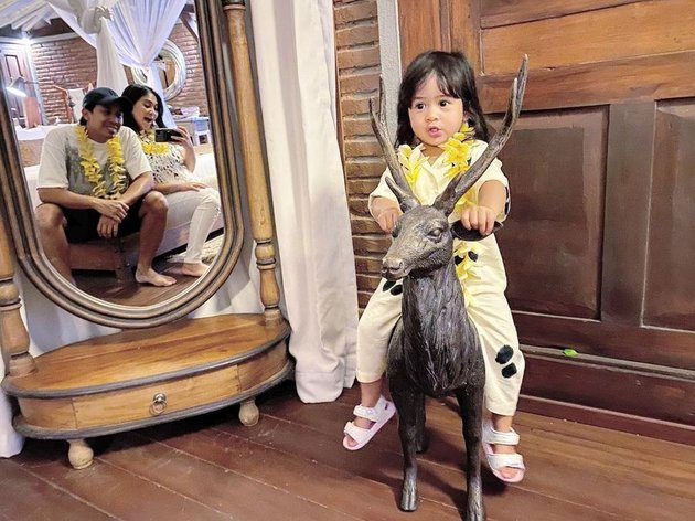 9 Portraits of Ansara, Caca Tengker's Child who is Also Nagita Slavina's Niece - Showing More Charm at the Age of 3