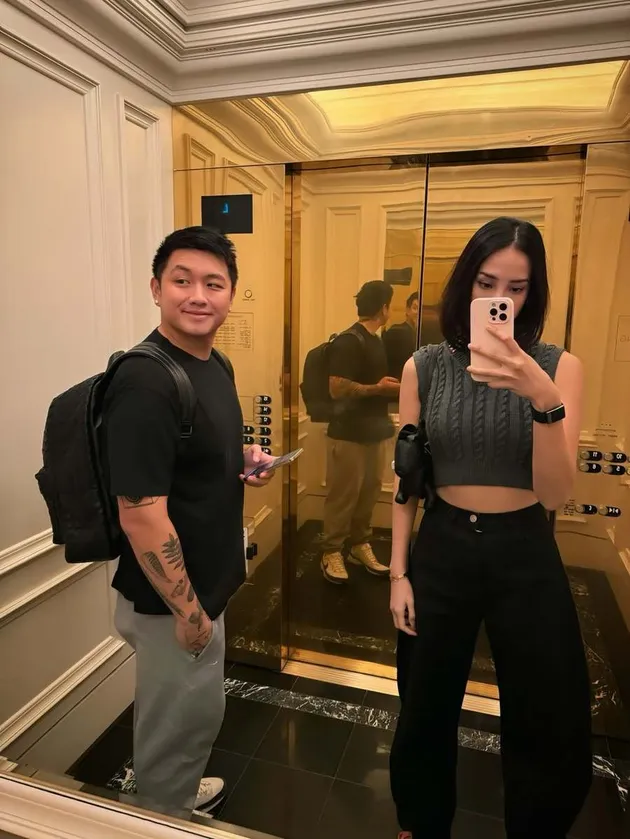 Potret Anya Geraldine di Orlando bersama pacar