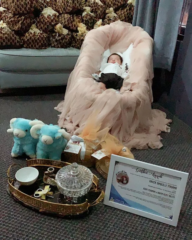 Aqiqah anak Ricky Perdana
