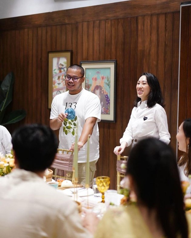 9 Portraits of Fiona Dion Wiyoko's Baby Shower, Ready to Welcome Their First Child - Initial G