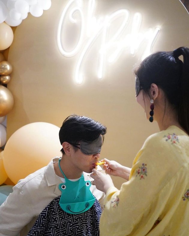 9 Portraits of Fiona Dion Wiyoko's Baby Shower, Ready to Welcome Their First Child - Initial G