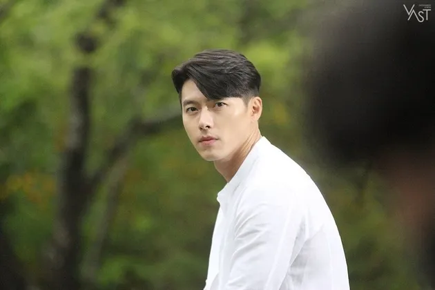 behind the scene syuting iklan Hyun Bin