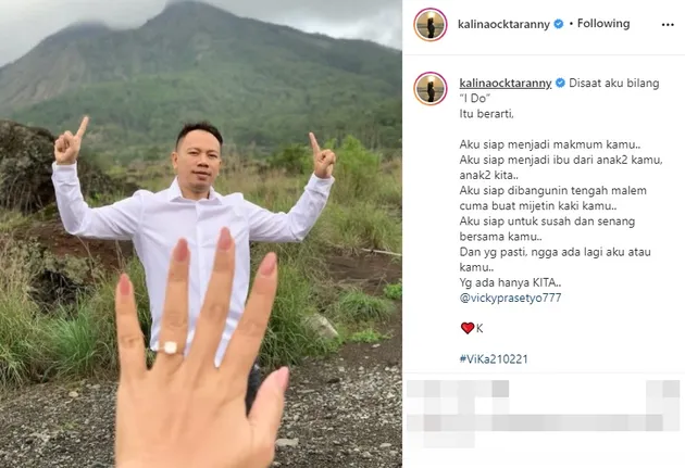 Kalina Ocktaranny - Vicky Prasetyo