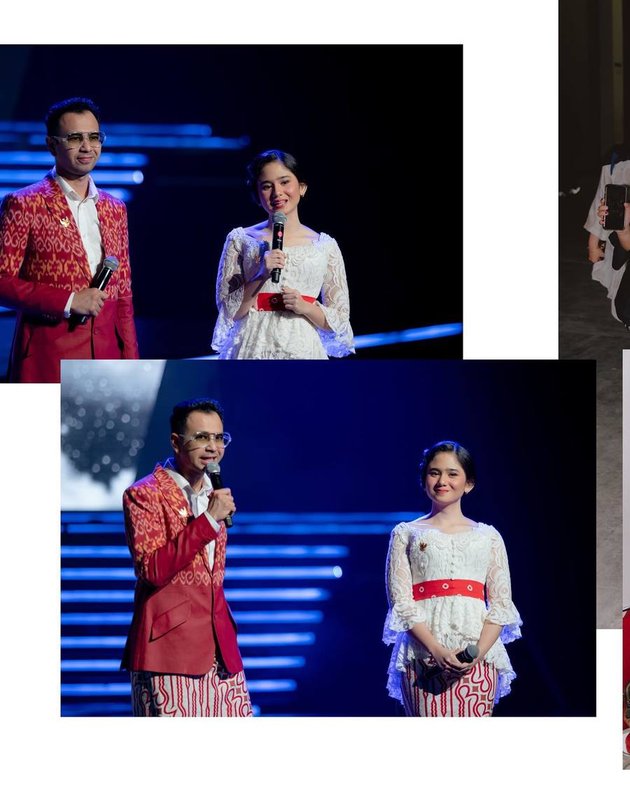 9 Beautiful Portraits of Tissa Biani as MC with Raffi Ahmad at the Pancasila Birth Day Event, Looking More Stylish with Batik Outfit