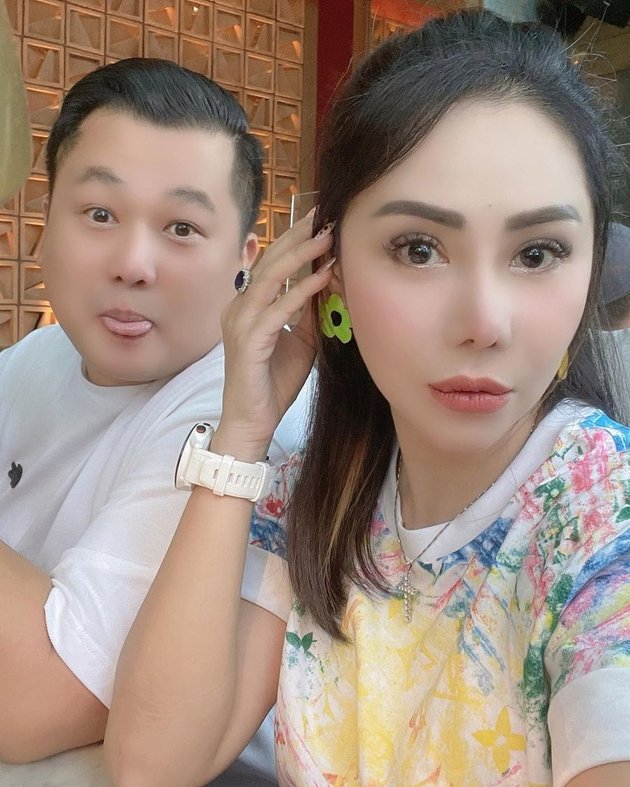 9 Potret Femmy Permatasari who is Always Affectionate with Her Wealthy Husband, a Generator Businessman, Continuously Sticking Together Like Stamps