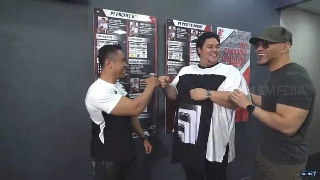 Ivan Gunawan nge-gym