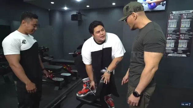 Ivan Gunawan nge-gym