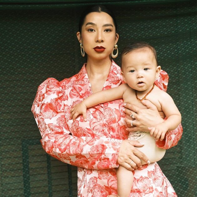 9 Portraits of Jennifer Bachdim Looking Fierce and Elegant in the Latest Photoshoot, Baby Kiyoji's Cuteness immediately Steals the Focus