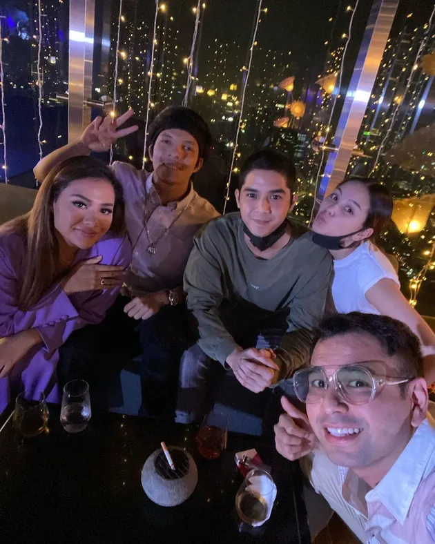 pesta perayaan ulang tahun Aurel Hermansyah