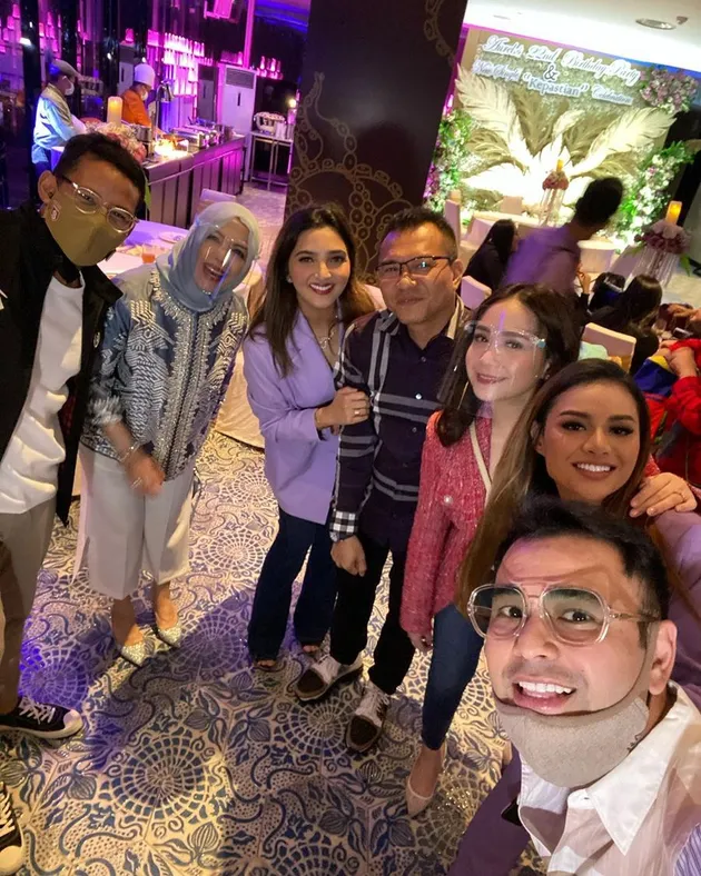 pesta perayaan ulang tahun Aurel Hermansyah