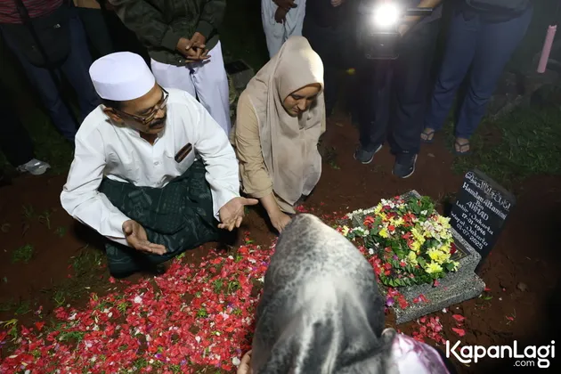 Hamdan ATT, meninggal dunia, proses pemakaman, penyanyi dangdut