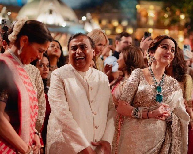 9 Portraits of Mukesh Ambani's Crazy Rich Asia Wedding Reception, Extravagant - Spending Rp1.8 Trillion