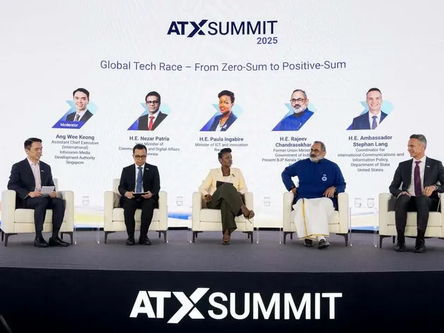 Raline Shah, Komdigi, ATxSummit 2025 Singapura