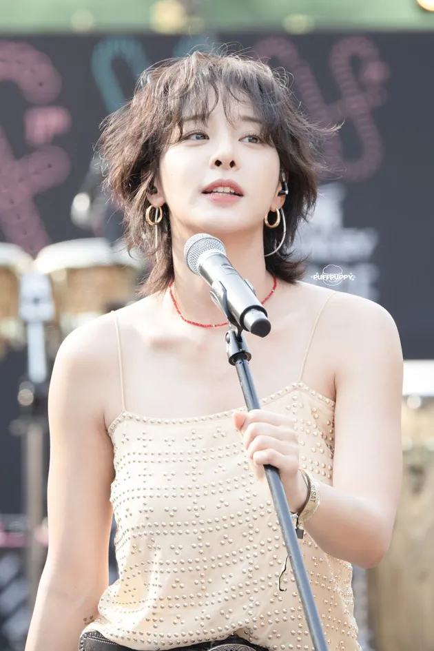 Potret Seol In Ah di Seoul Jazz Festival 2025 