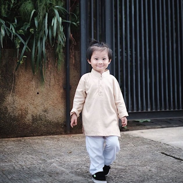 9 Portraits of Xavier, Rini Yulianti's Only Child, who has Korean Blood, Future Handsome Oppa