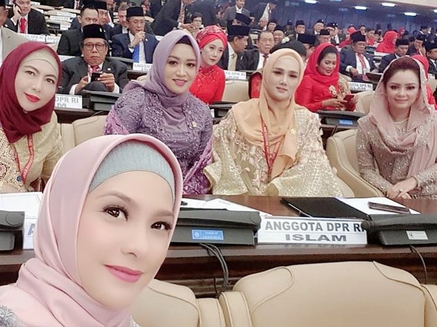 Mulan Jameela and Krisdayanti Become Members of the Indonesian Parliament, Wearing Kebaya - Looking Elegant
