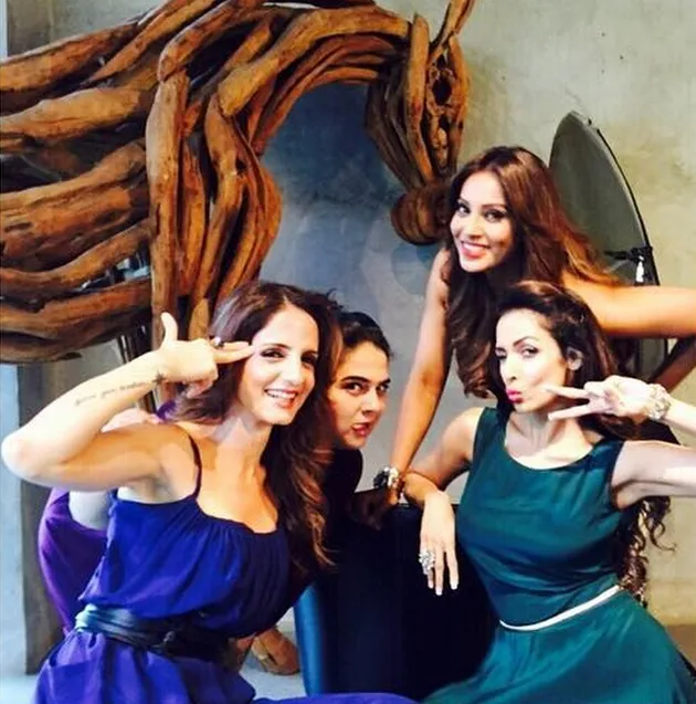 Bipasha, Malaika &amp; Suzzanne