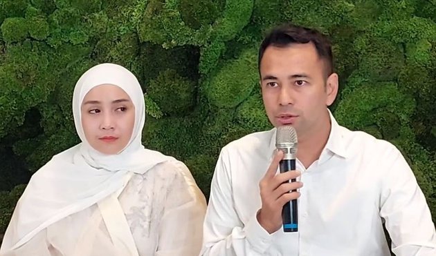 Invite 3 Employees, 11 Portraits of Raffi Ahmad and Nagita Slavina Hold a Celebration Before Going on Hajj - The Wife Cries because of This