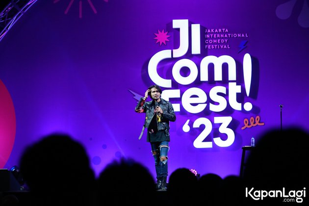 Going on Hiatus, 8 Portraits of Comedian Indra Frimawan Admitting Jicomfest 2023 as His Final Stage