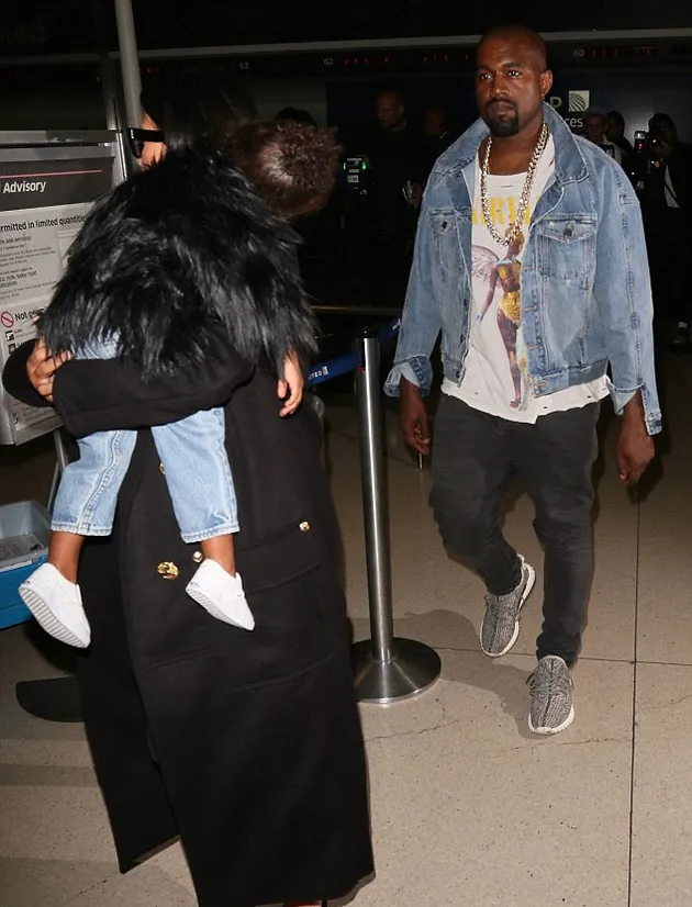 North West, Kanye &amp; Kim Kardashian