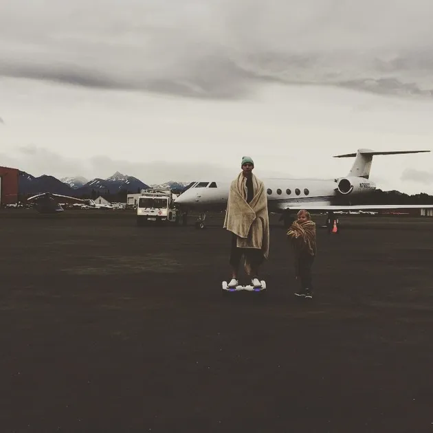 Kakbraban Justin &amp; Jaxon Bieber