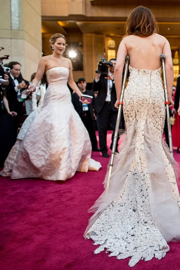 Aksi Gila &amp; Foto Lucu Jennifer Lawrence
