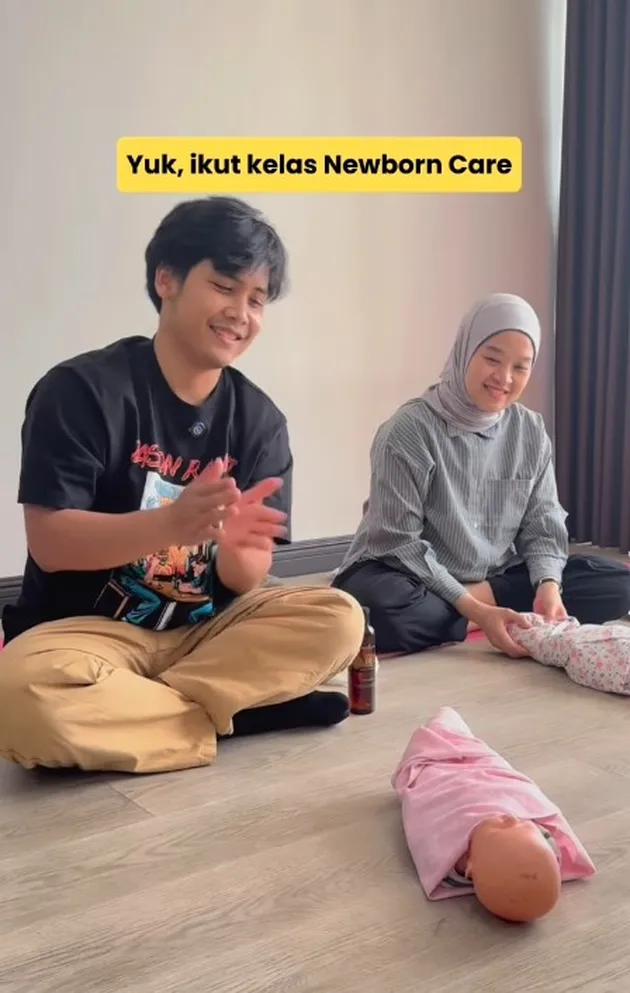 Bintang Emon Ikut Newborn Care Class