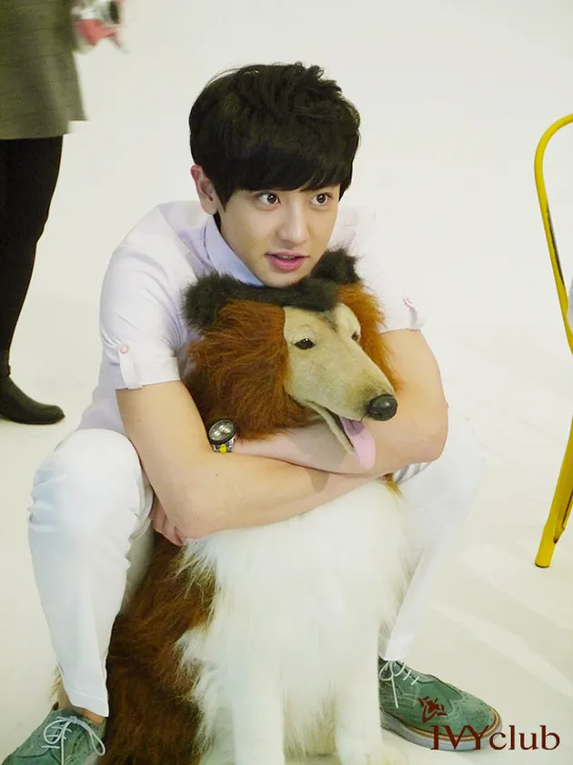 Chanyeol and animal