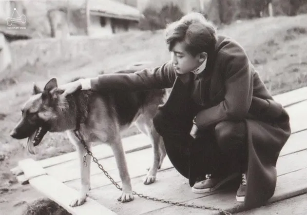 Chanyeol and animal