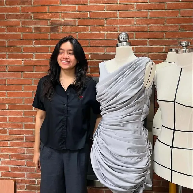 Alleia Saat Jadi Mahasiwa Fashion