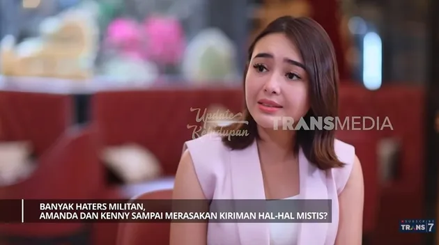 Amanda Manopo ungkap hubungan dengan Kenny